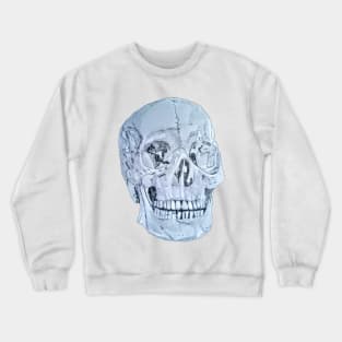 The realistic skull Crewneck Sweatshirt